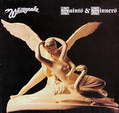 WHITESNAKE - Saints and Sinners album front cover vinyl record